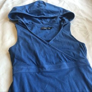 Prana Alana hooded wrap dress